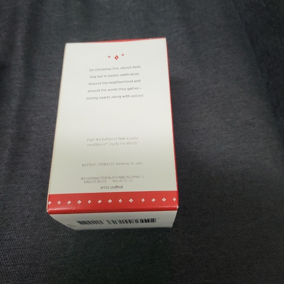 2015 Hallmark Keepsake Joy To The World Christmas Ornament Magic Sound - Picture 9 of 10